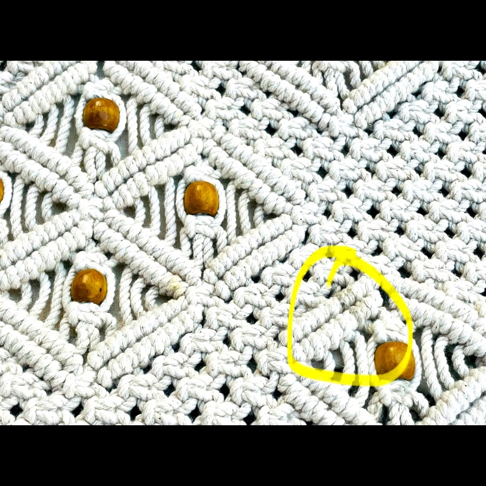 Virginia Wolf Sadie Macrame Bag - Picture 7 of 7